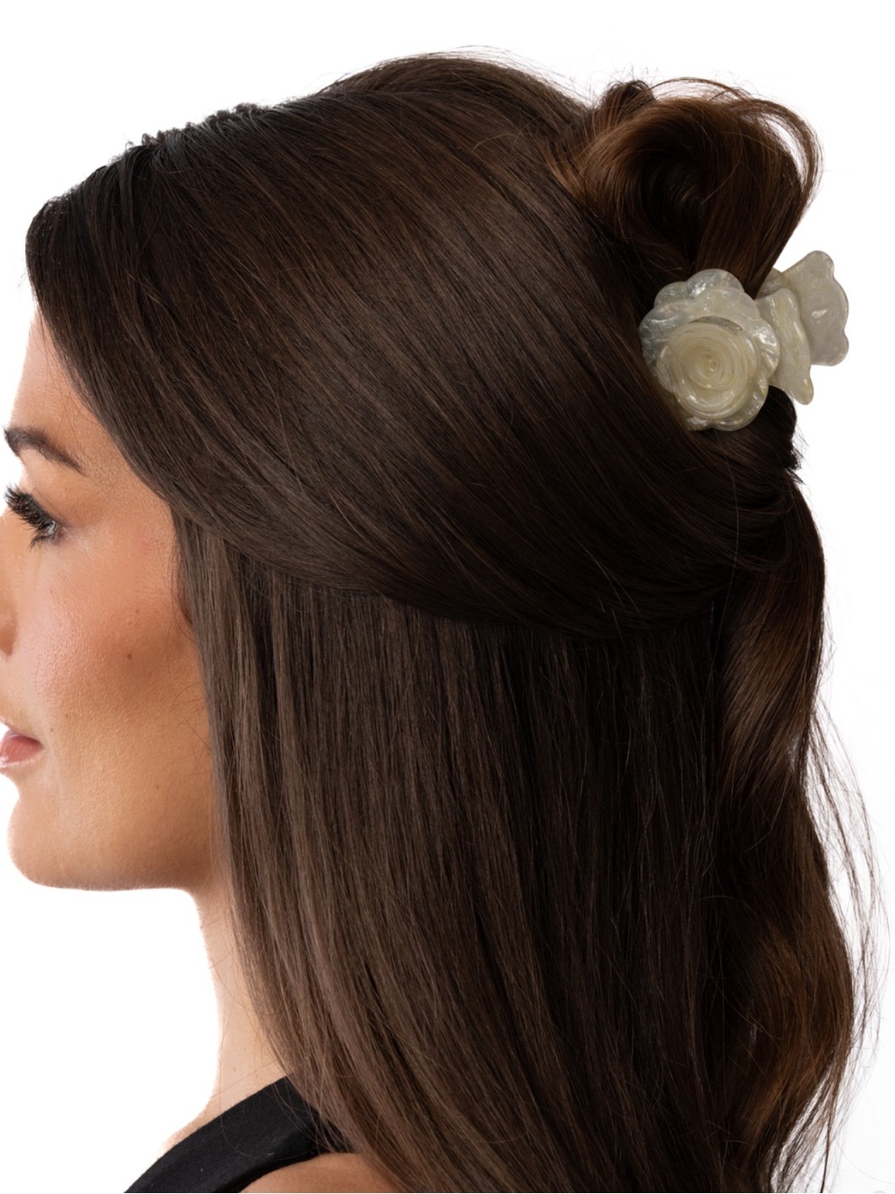 NWT White Rose Claw(Last One)